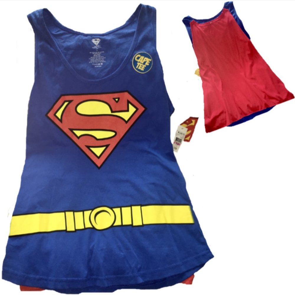 Superman Top with Cape